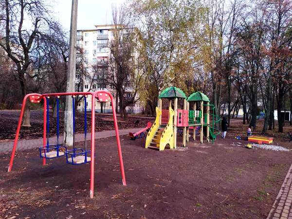 Площадка для самых маленьких. Фото: Киевзеленстрой
