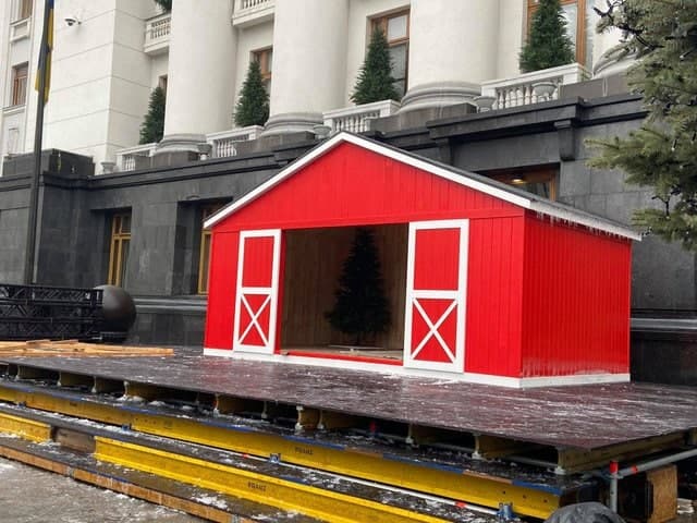 Фото с места будущей локации. Фото: t.me/kyiv_life