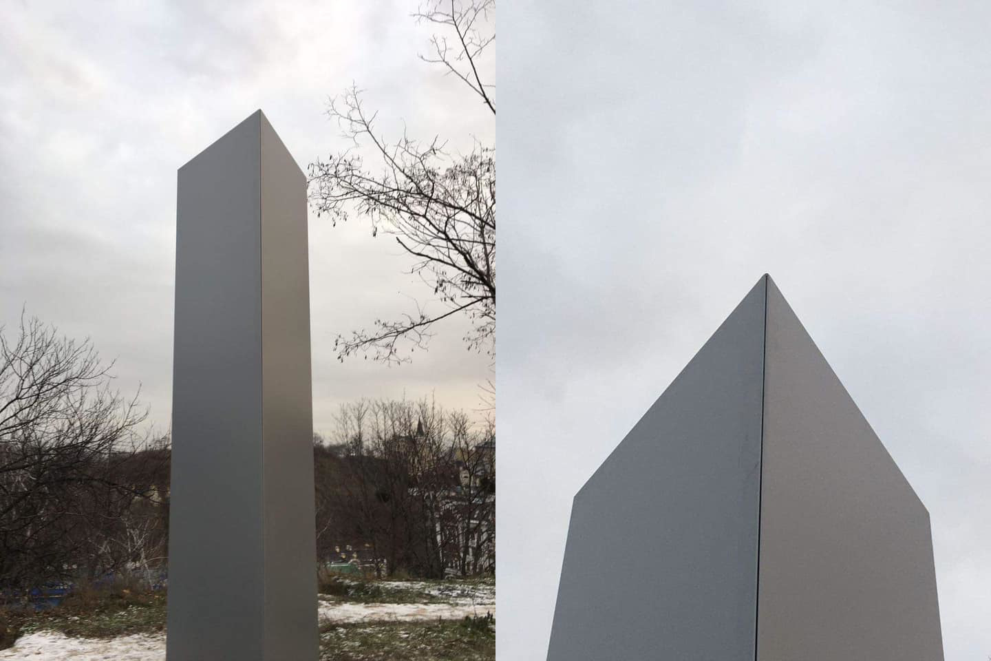 Загадочный монолит на Замковой горе. Фото: Юрий Романенко