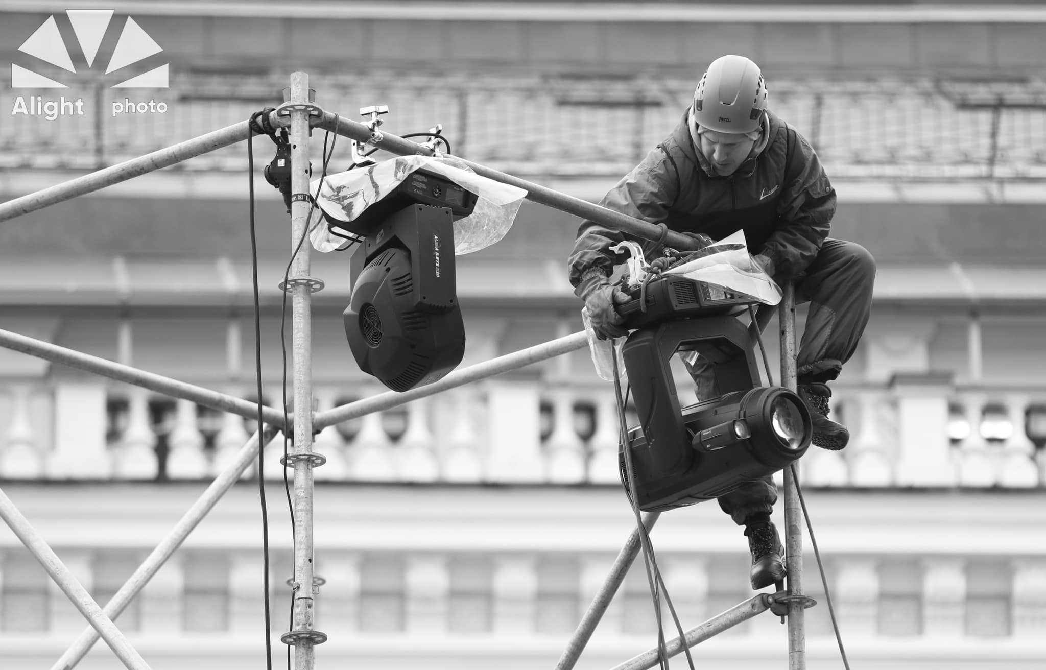 Высотные работы. Фото: Facebook Alight