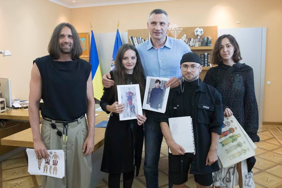 Слева на право: Демчинский, Нетыкша, Кличко, Харитонцев, Русинович; фото: Facebook  