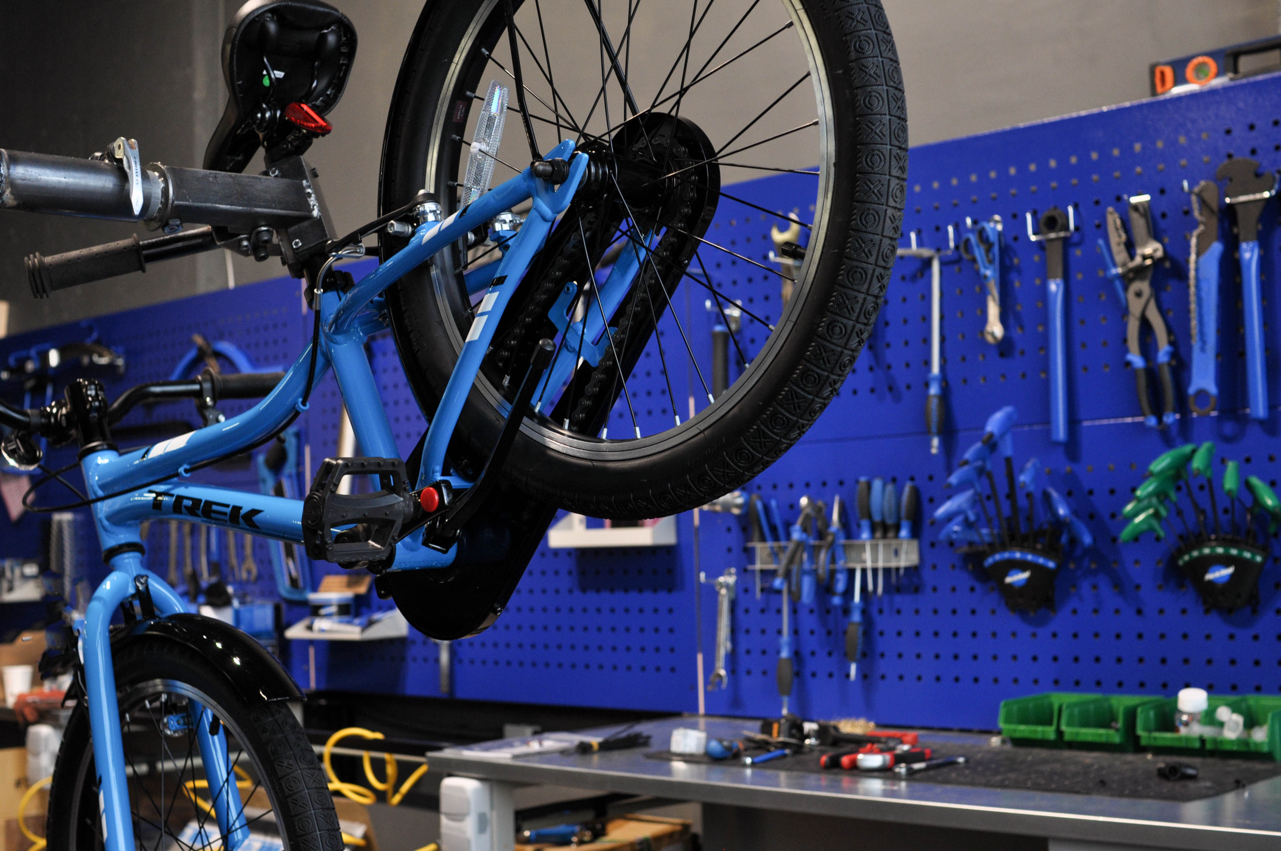 Веломастерская фото:bike-family.com.ua