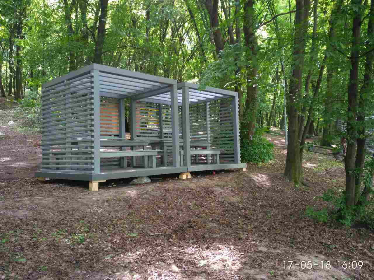 Беседки "алко-будки". Фото: ecozona.com.ua