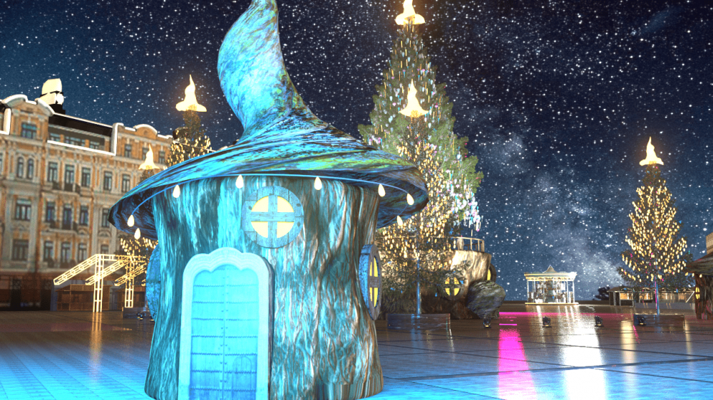 Эскиз декораций. Фото: FolkUkraine