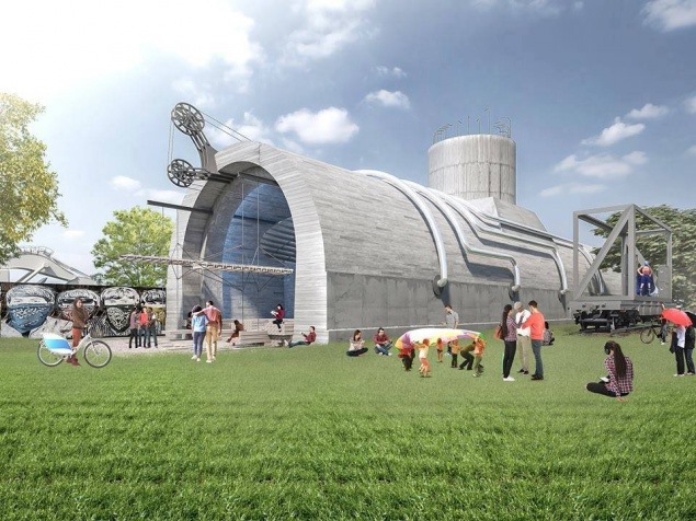 Проект арт-пространства в кессоне. Фото: Сегодня