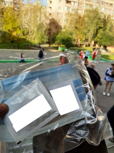 Маркировка закрашена. Фото: Сегодня