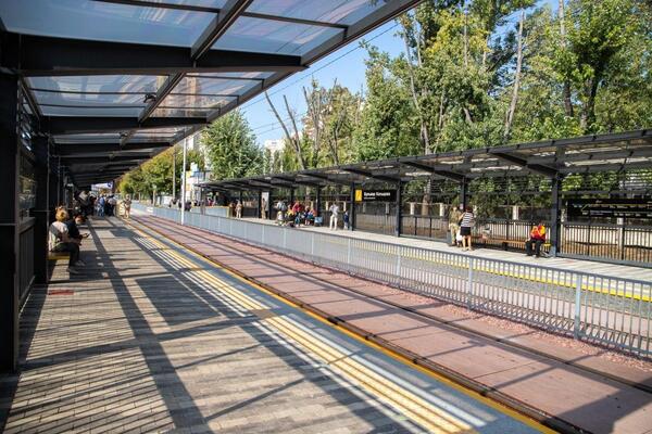 Платформа на станции Бульвар Кольцевая. Фото: КГГА