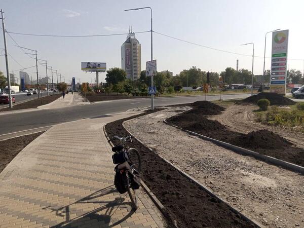 Поворот возле Почайной. Фото: Facebook Богдан Будлянцев