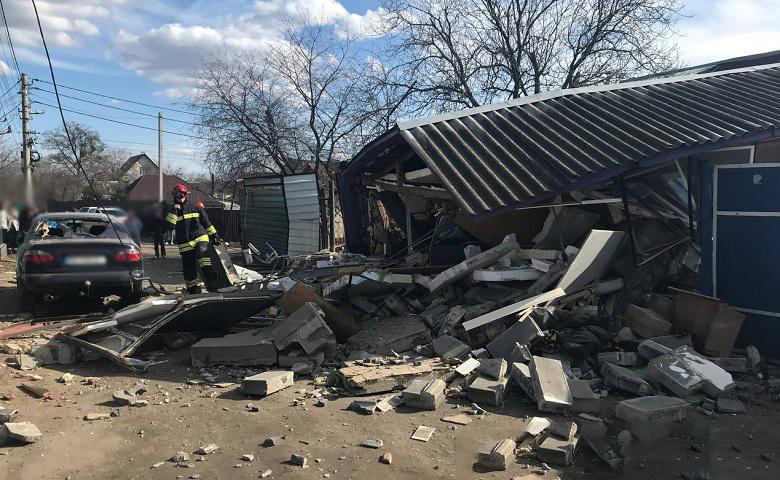 Последствия взрыва. Фото: полиция