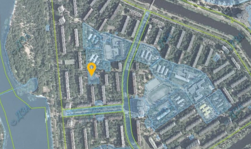 Участок под стройку. Фото: скриншот