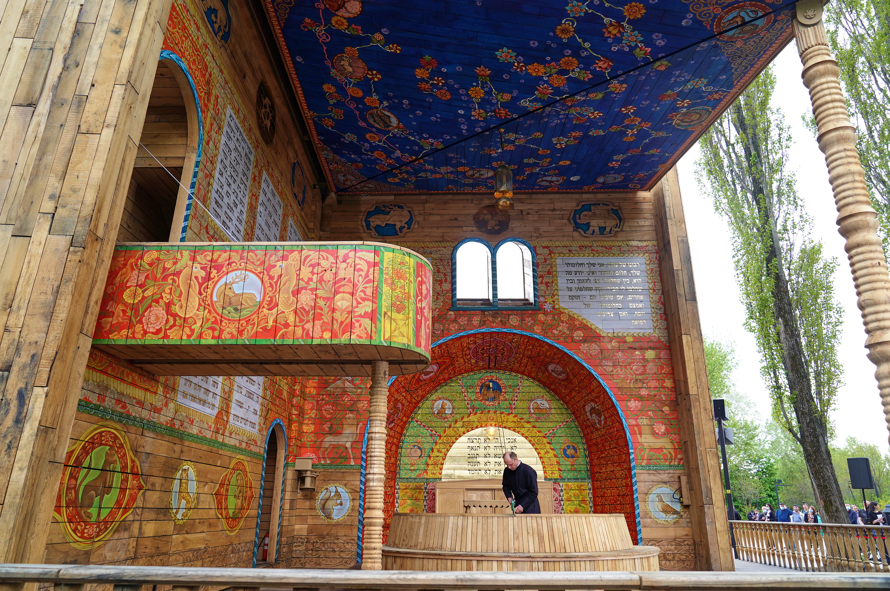 Как выглядит открытая синагога. Фото: The Village