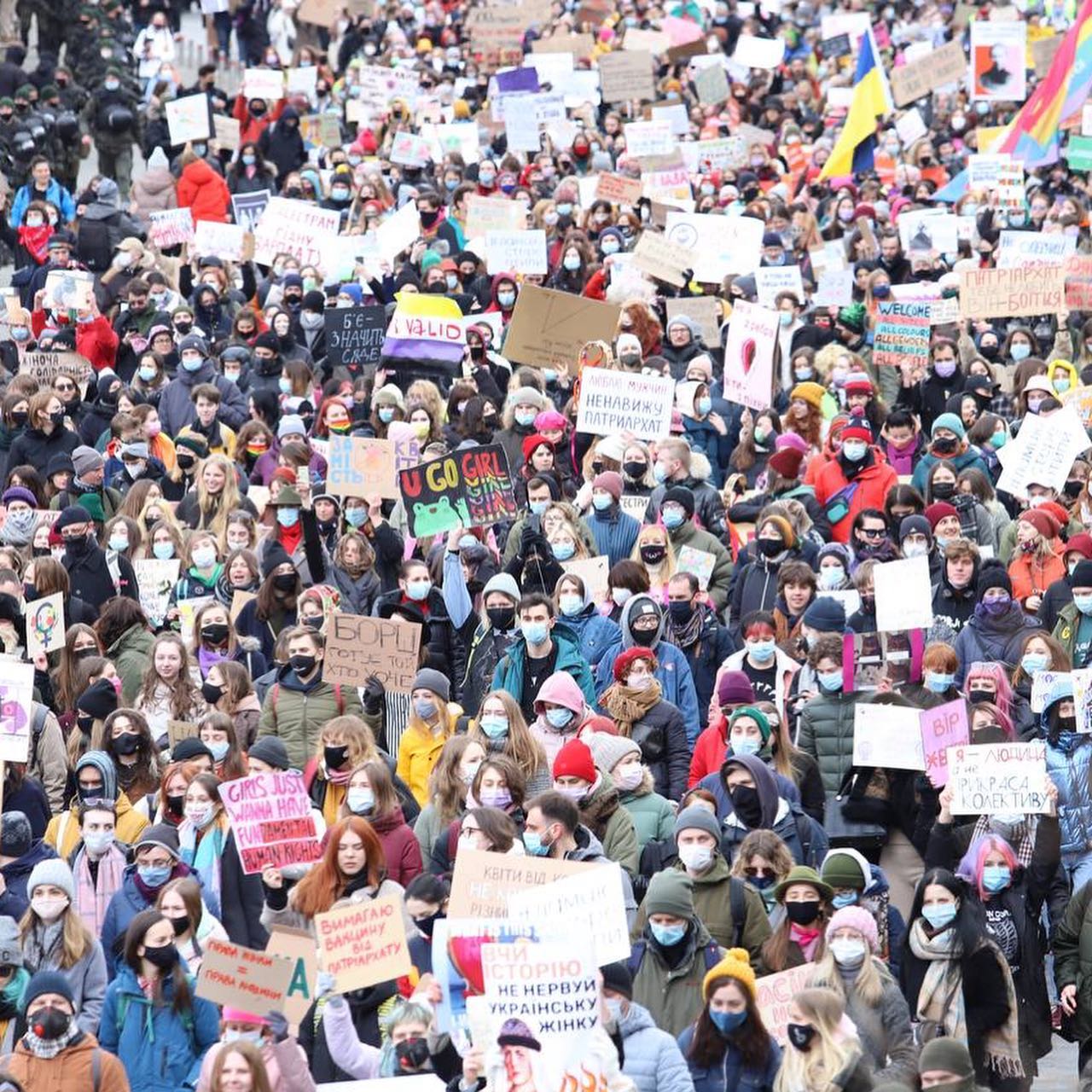 На акцию пришло больше четырех тысяч человек. Фото: facebook.com/marshzhinok