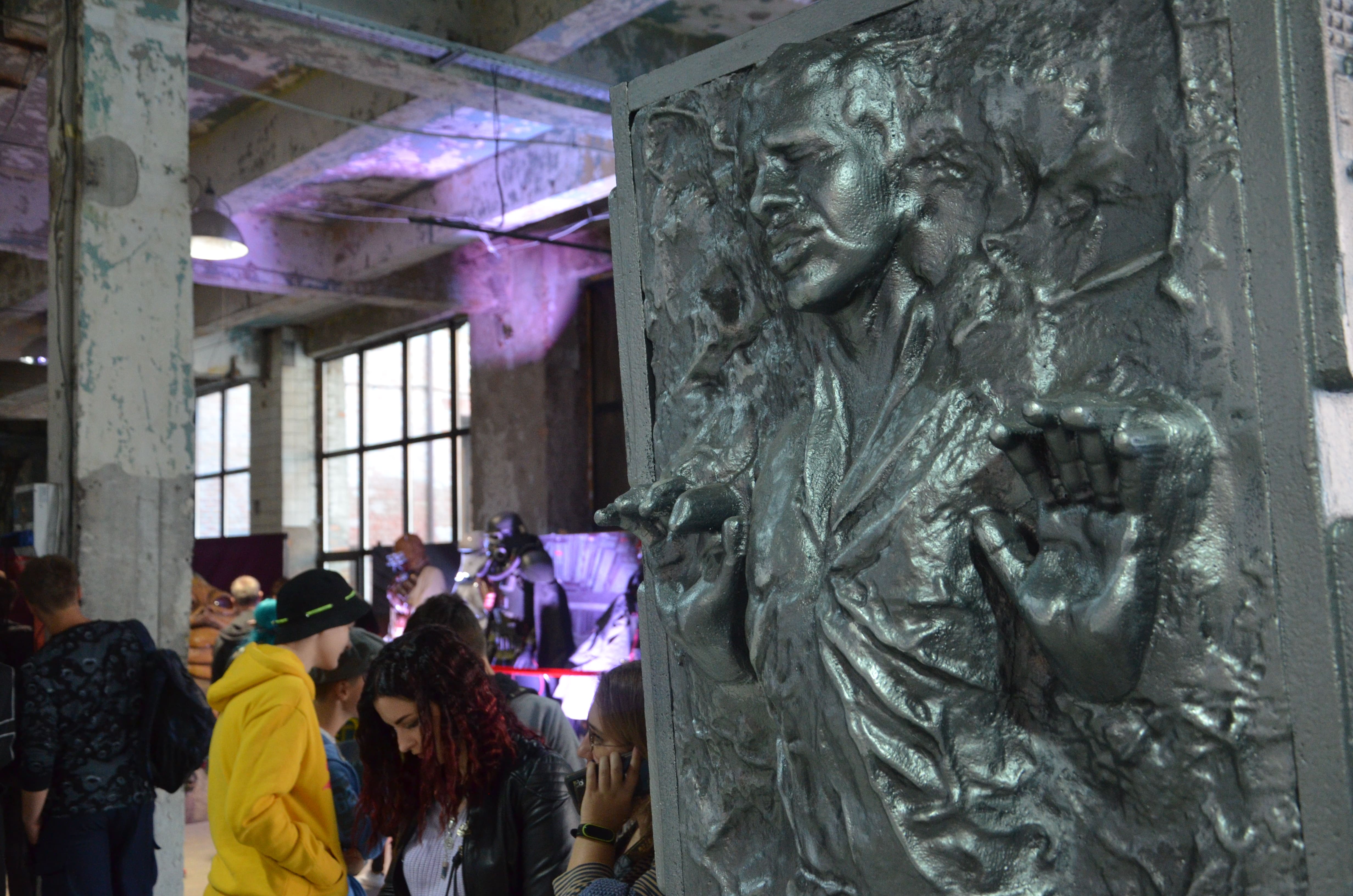 Фотозона с Ханом Соло. Фото: Иван Сотников