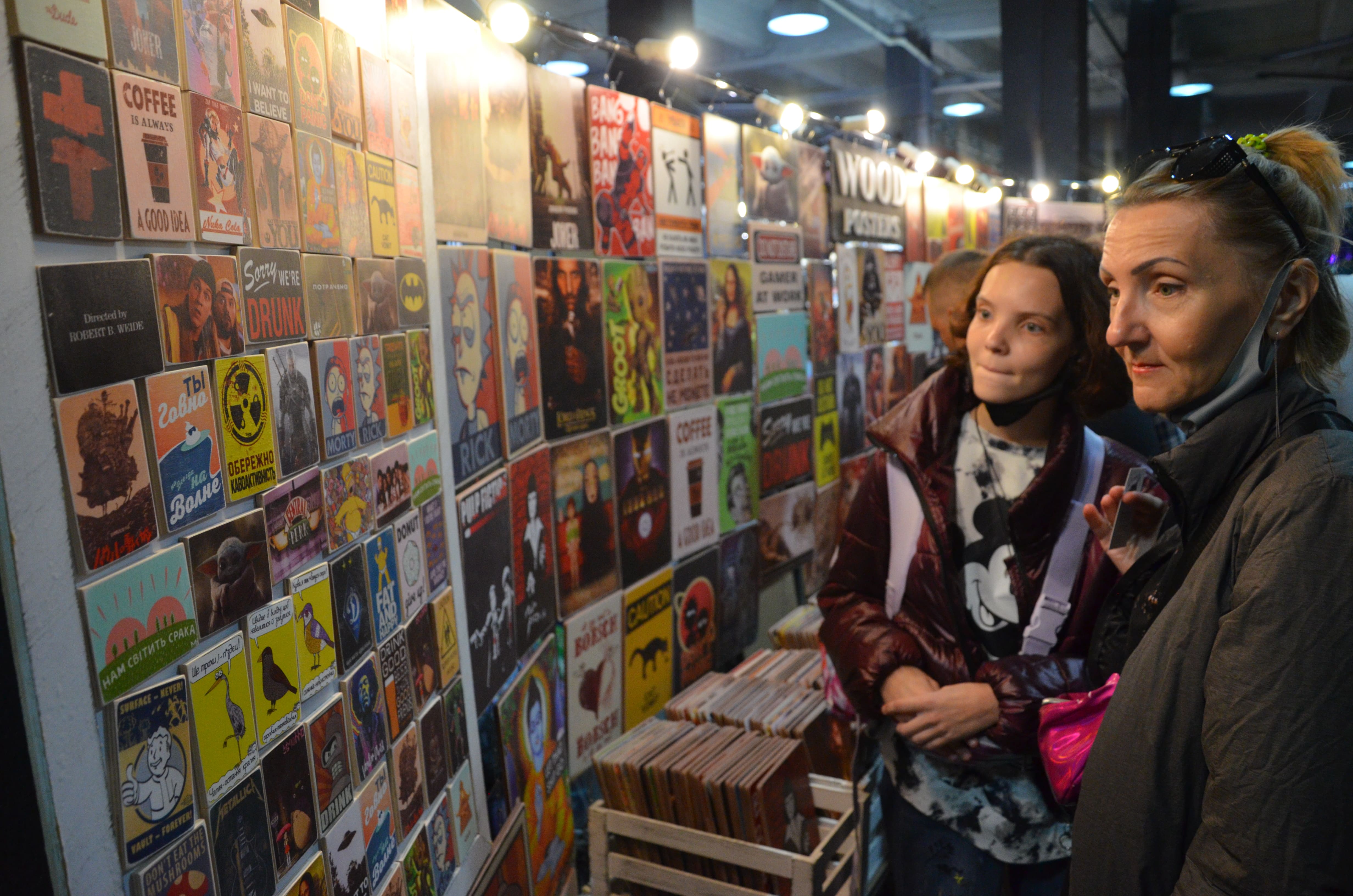 Маркет на Comic Con Ucraine. Фото: Иван Сотников