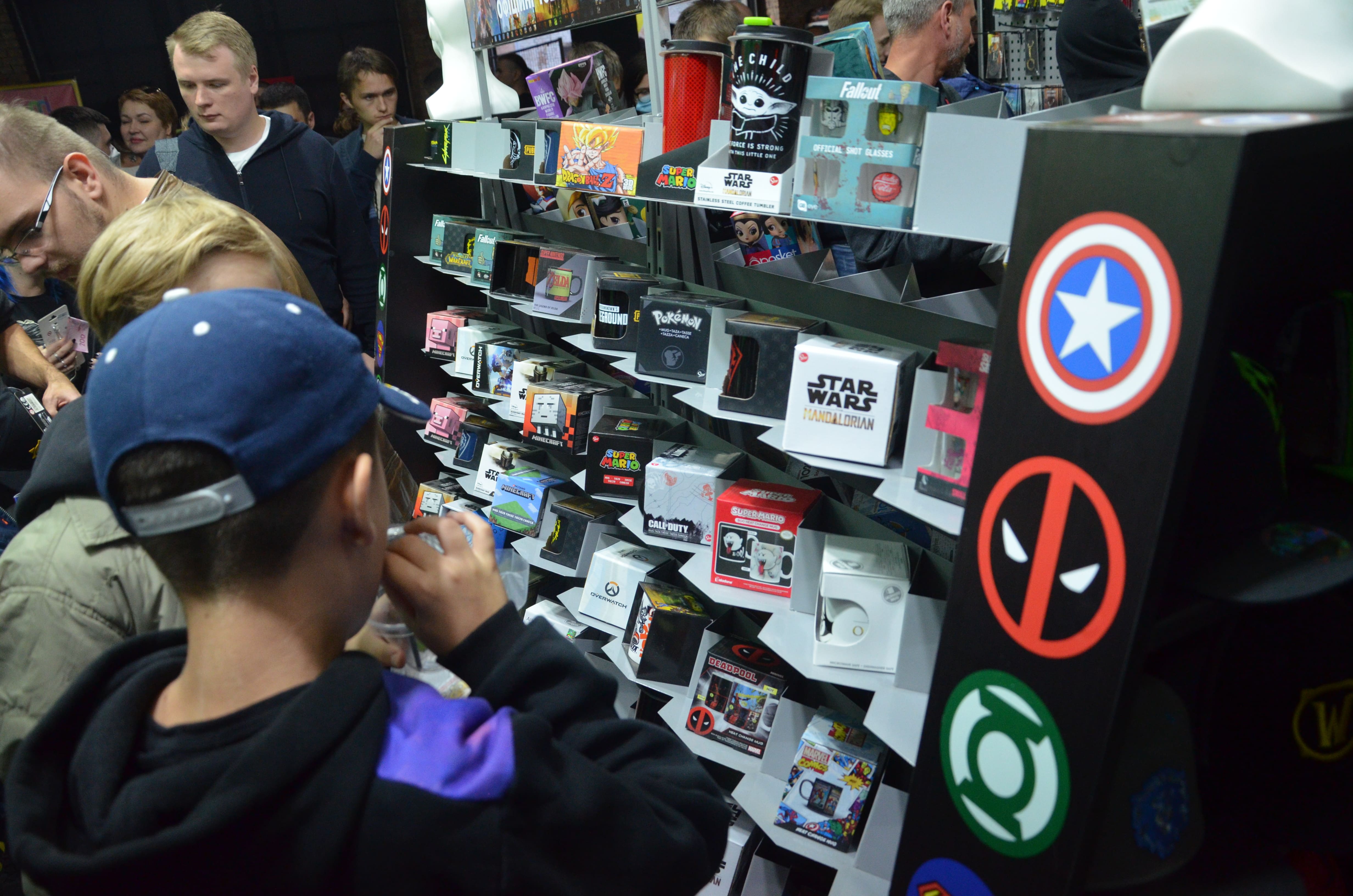 Маркет на Comic Con Ucraine. Фото: Иван Сотников