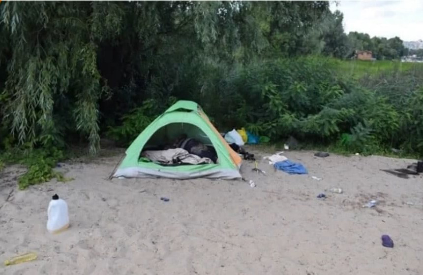 Место преступления. Фото: скриншот