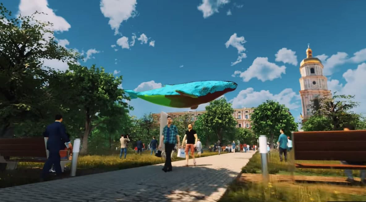 Где именно будет скульптура - пока неизвестно. Фото: Facebook/KyivWhale/