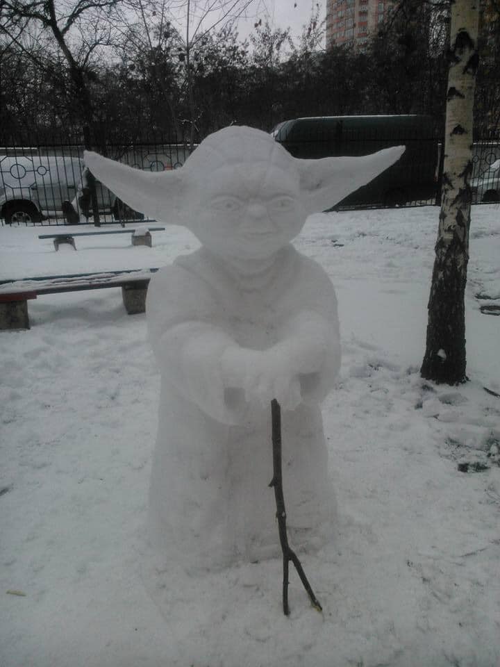 Йода.  Фото: Facebook Valentine Well