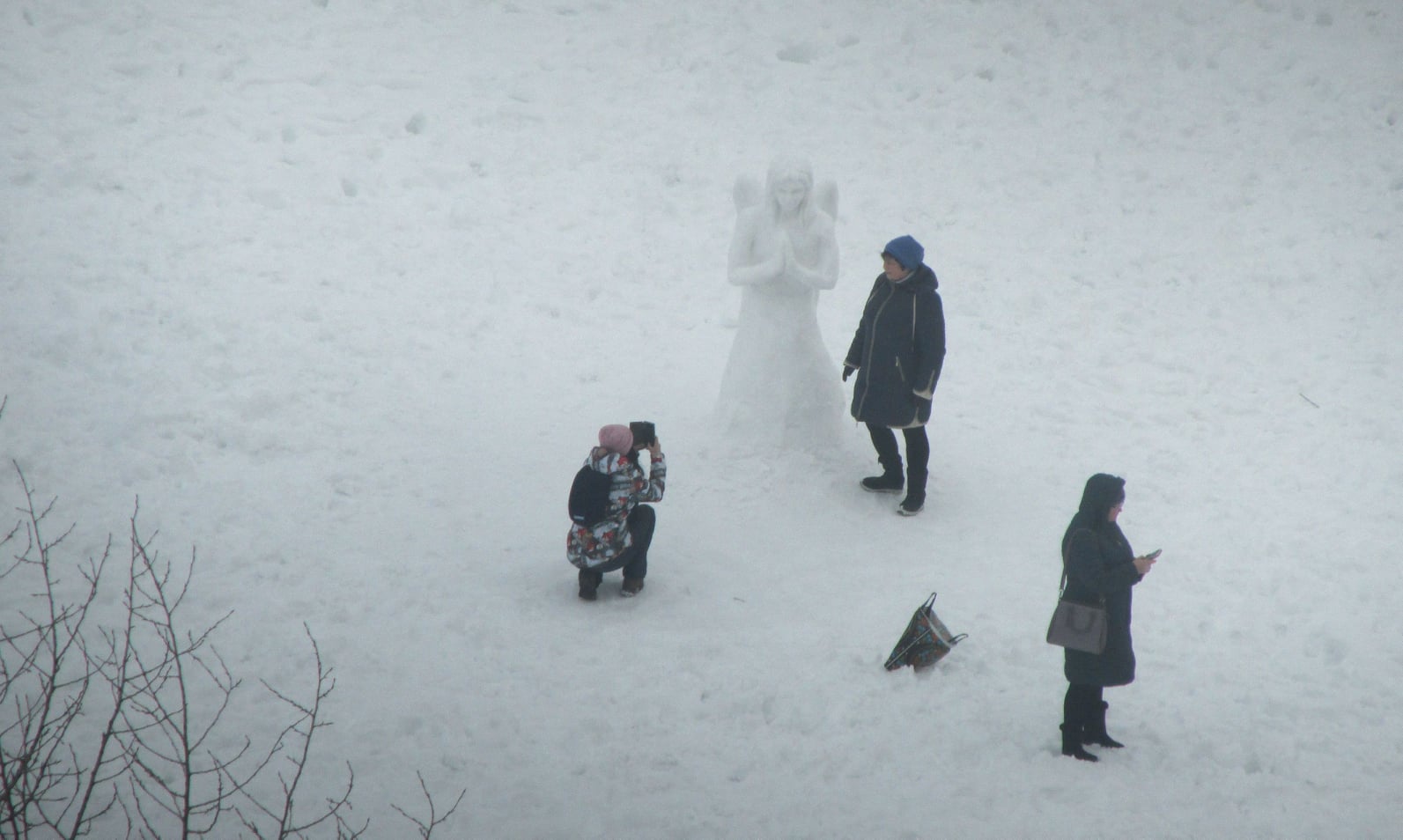 Селфи с Ангелом. Фото: Александр Бежевец