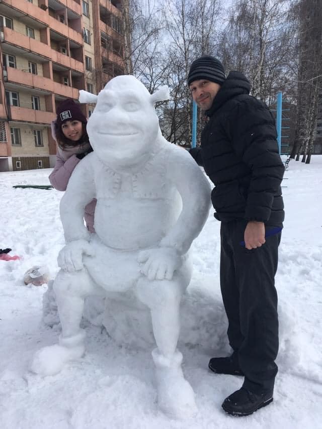 Шрек. Фото: Facebook Valentine Well