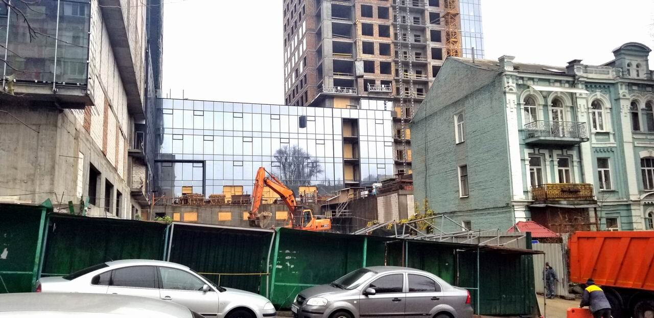 Снос здания в ноябре 2019 года. Фото: kyiv-heritage