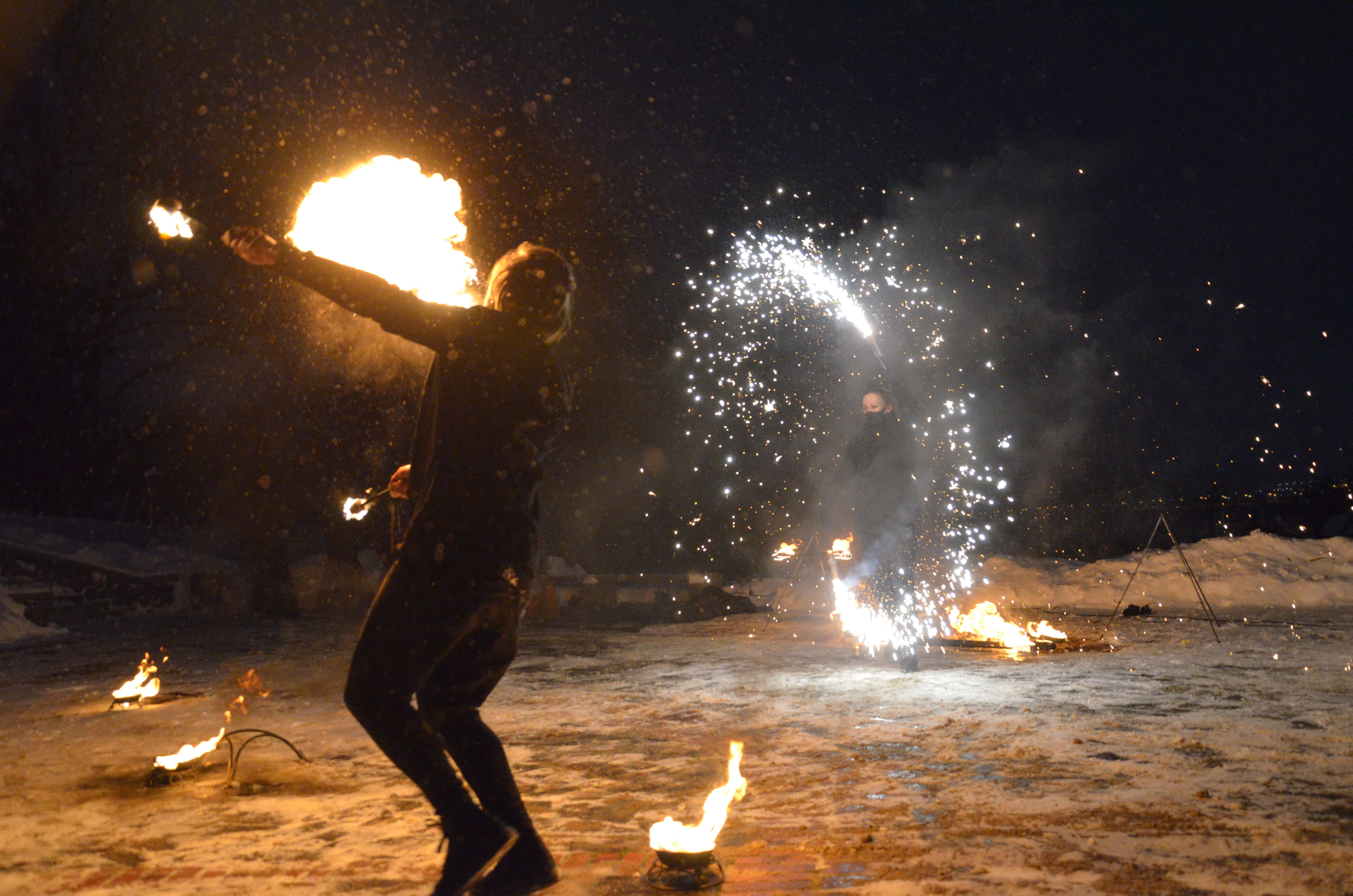 Зажигательные трюки прямиком из Китая