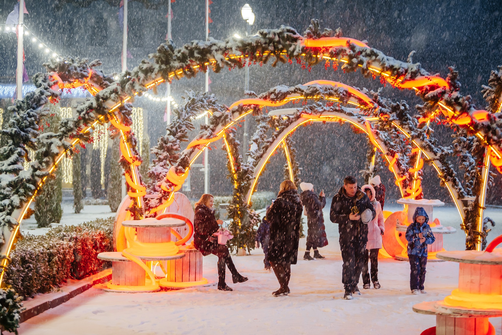 Зимняя страна. Фото: Facebook ВДНГ