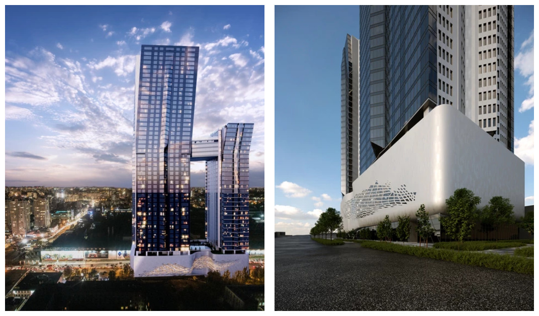 Проект здания. Фото: 50avenuekiev.com