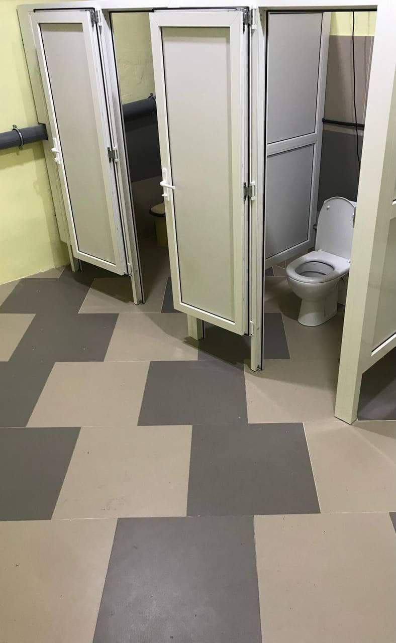 Обновленное укрытие.