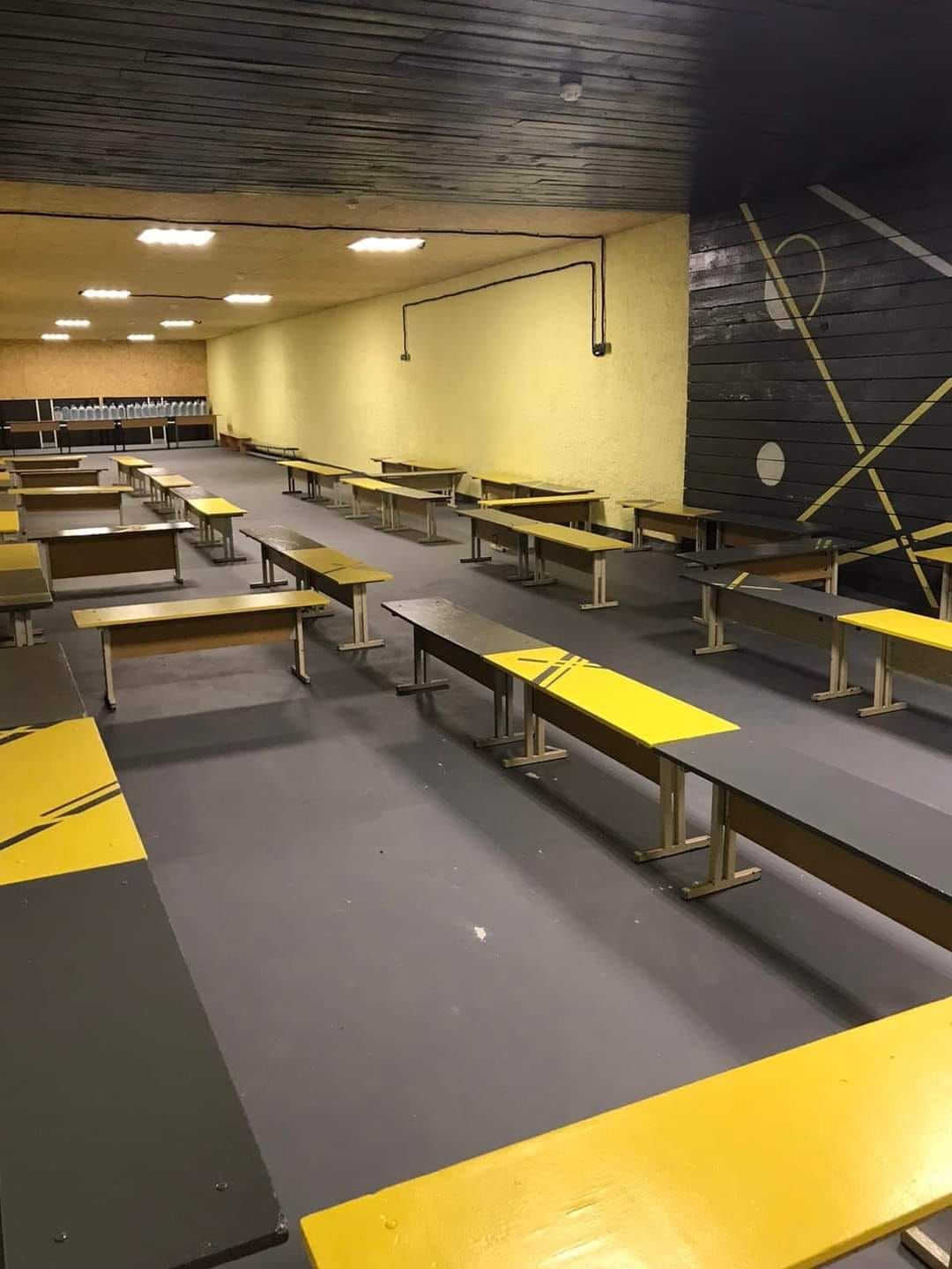 Обновленное укрытие.