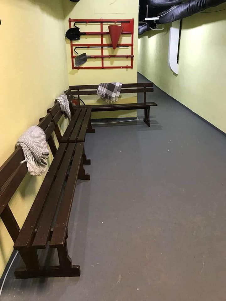 Обновленное укрытие.