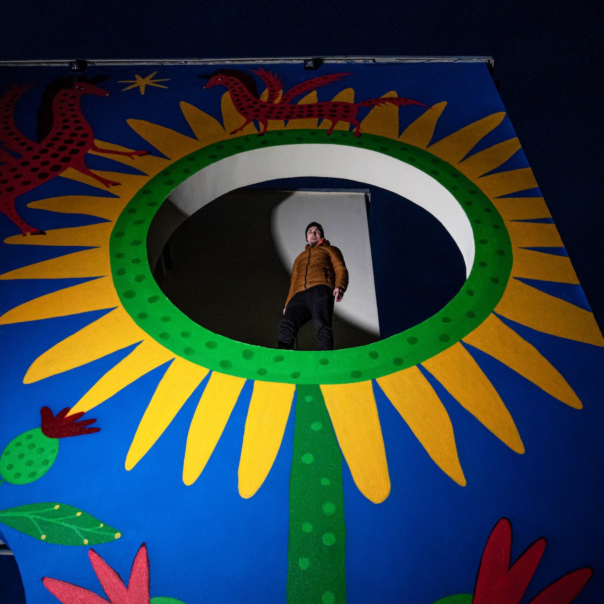 Создание граффити на стенах больницы 