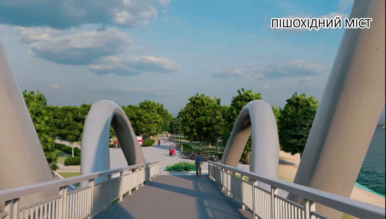 Виталий Кличко показал, как будет выглядеть новая рекреационная зона на Оболони.