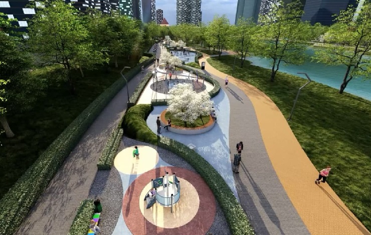 В Киеве приступают к строительству парка 