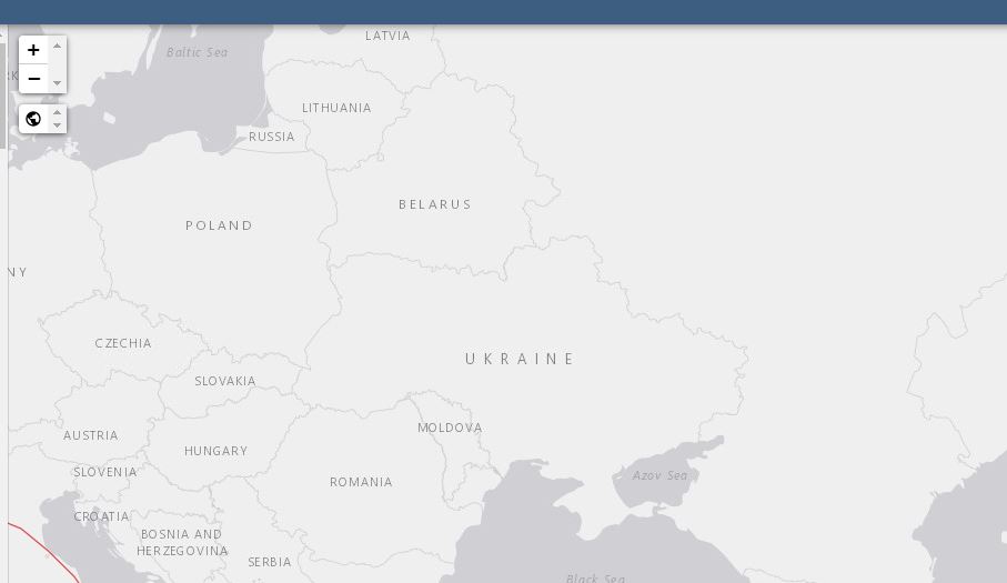 Карта землетрясений от Геологической службы США (USGS).