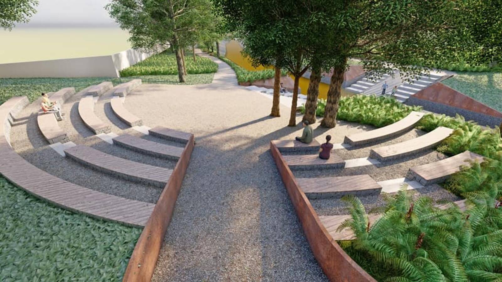 Проект парка "Почайна". Фото: Вечерний Киев