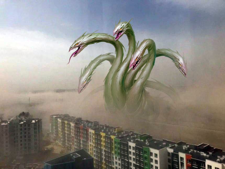 Война миров и Годзилла: в сети шутят насчет пыльной бури в Киеве фото 7 6