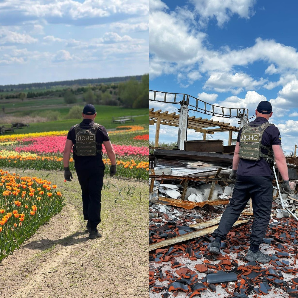 Первые посетители в "Добропарке" - фото: facebook.com/dobropark.ua/