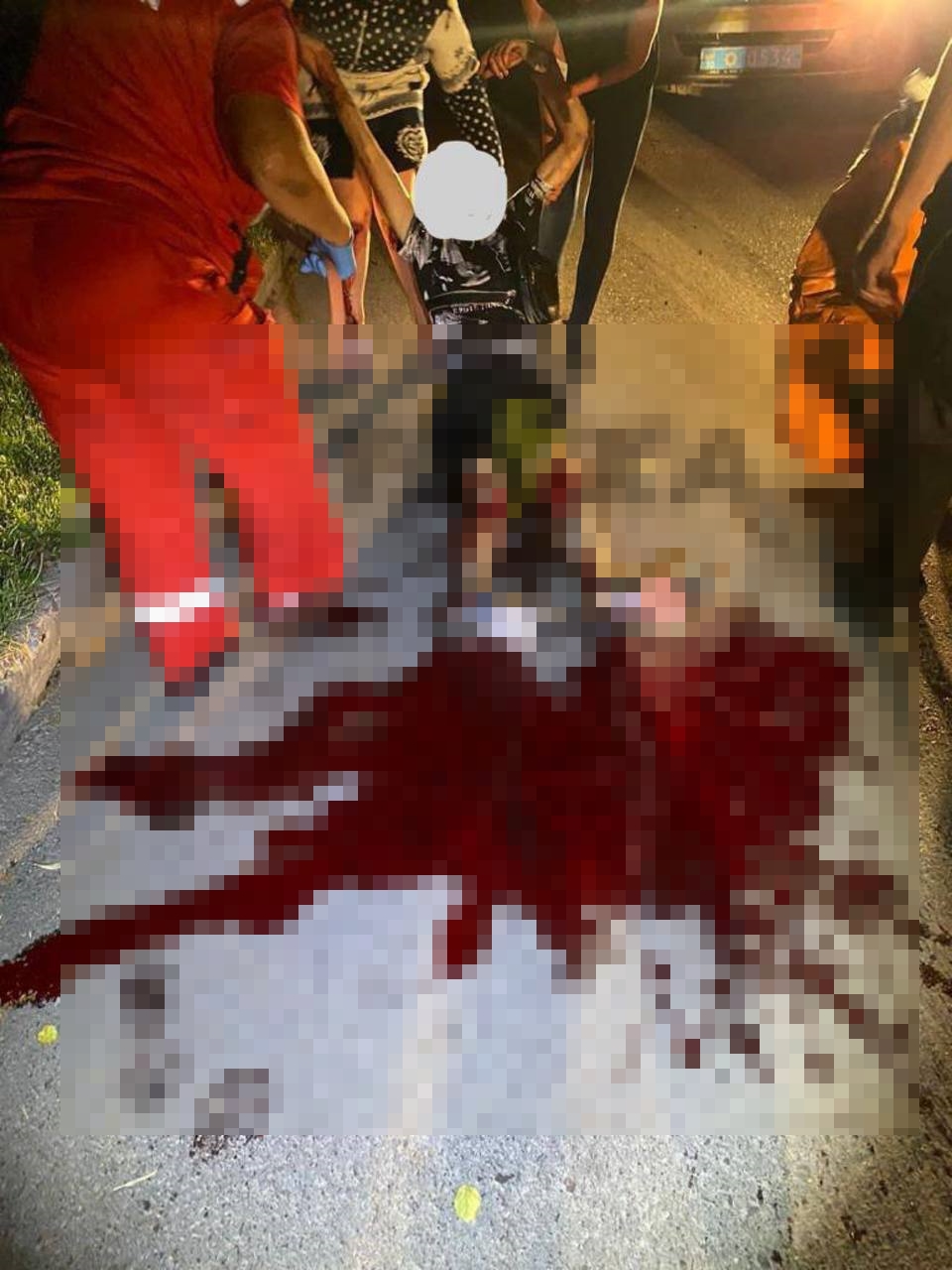 У Броварах порушникові комендантської години прострілили ноги.