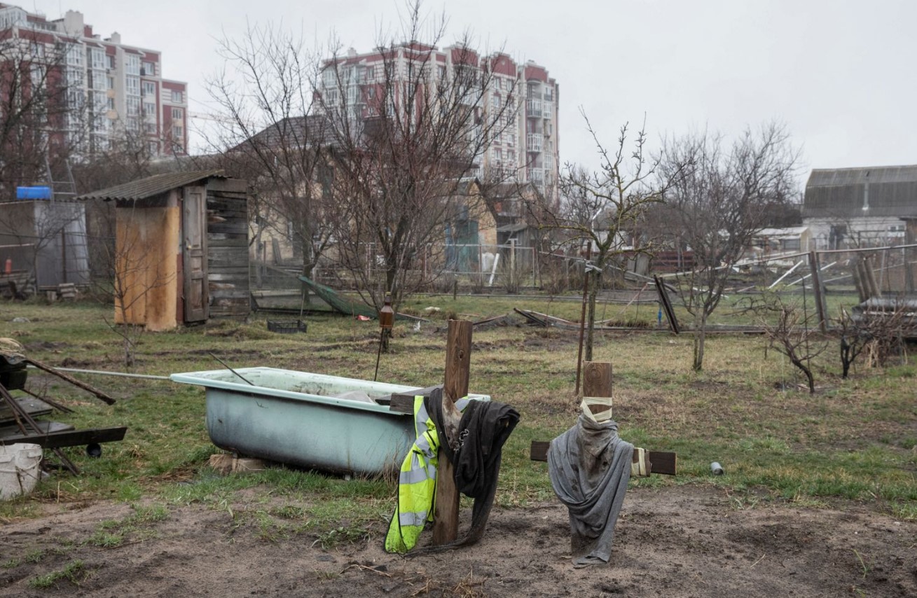 Гостомель - фото: Mikhail Palinchak / Reuters