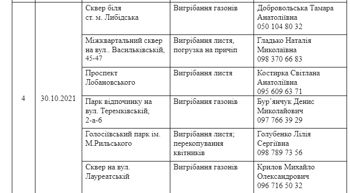 Присоединяйся: где в Киеве пройдут осенние субботники фото 4 3