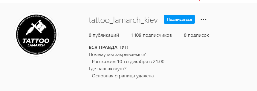 Описание нового профиля.