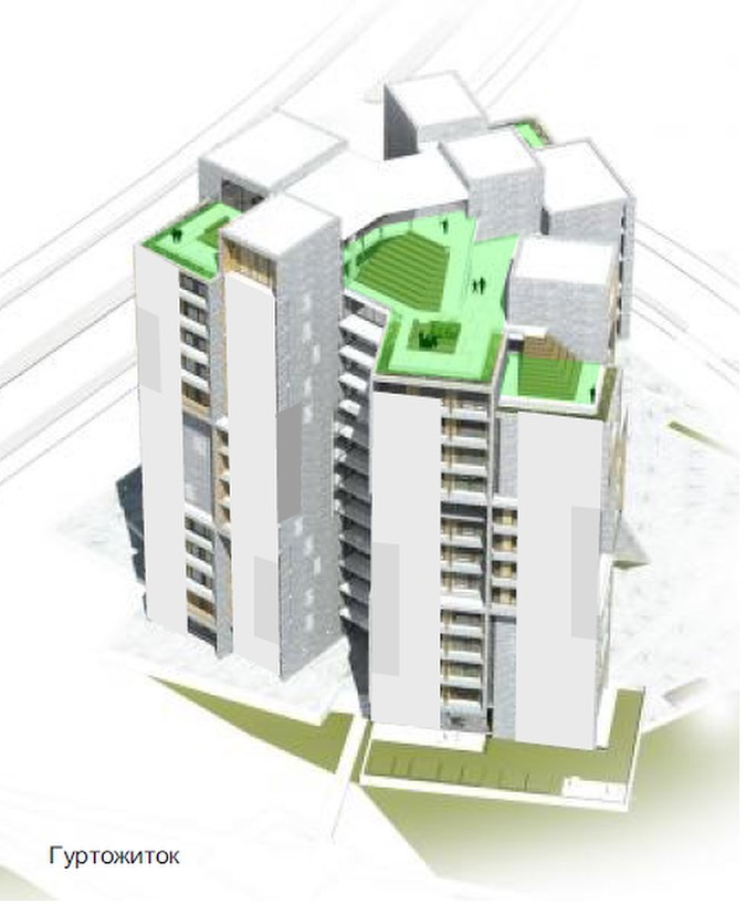 Проект нового общежития.