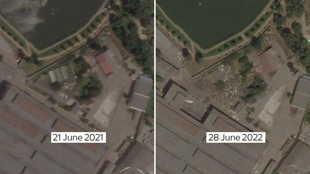 З'явилося відео з моментом удару ракети по ТЦ у Кременчуці - короткий аналіз фото 1