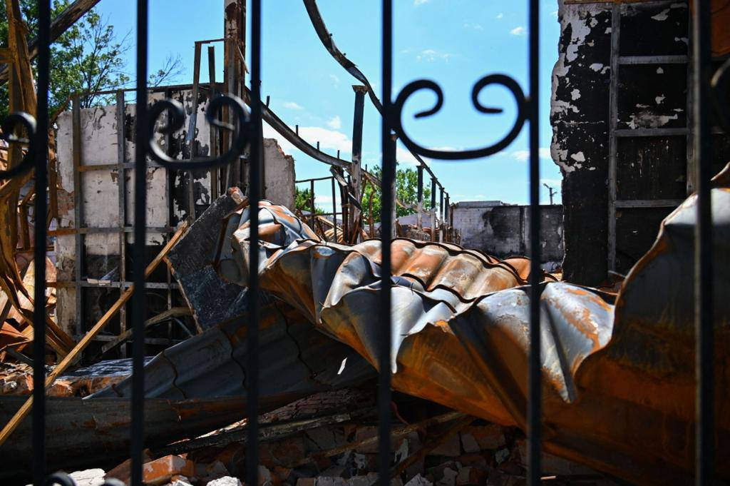 Под Киевом отстроят разрушенный музей, где хранились картины Марии Примаченко.