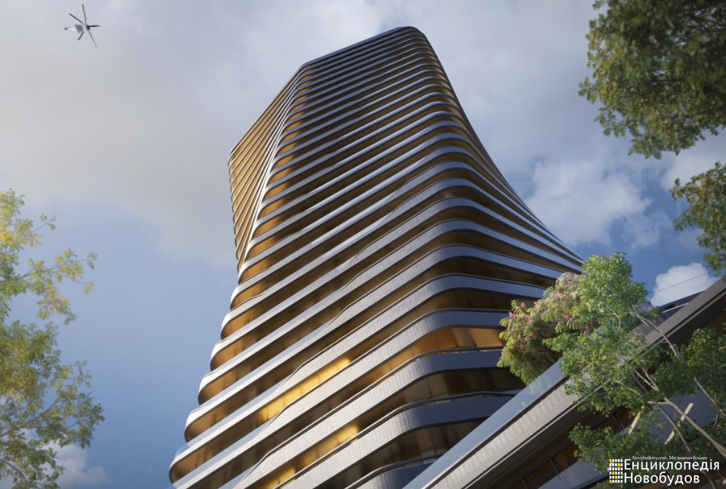 На Оболоні збудують елітний 30-поверховий ЖК з вертолітним майданчиком.
