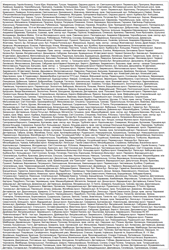 Где сегодня в Киеве могут отключить свет.