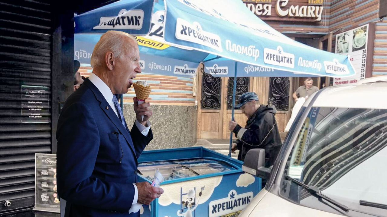 Как в сети шутят о визите Байдена в Украину: подборка мемов.