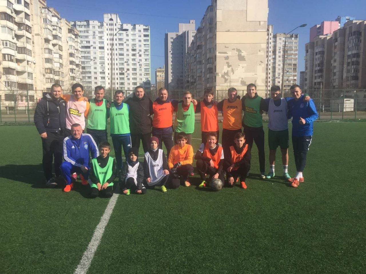 У Києві відновили футбольні тренування для дітей