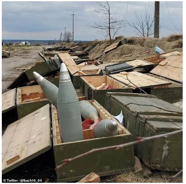 Смертоносные снаряды армии РФ в Буче